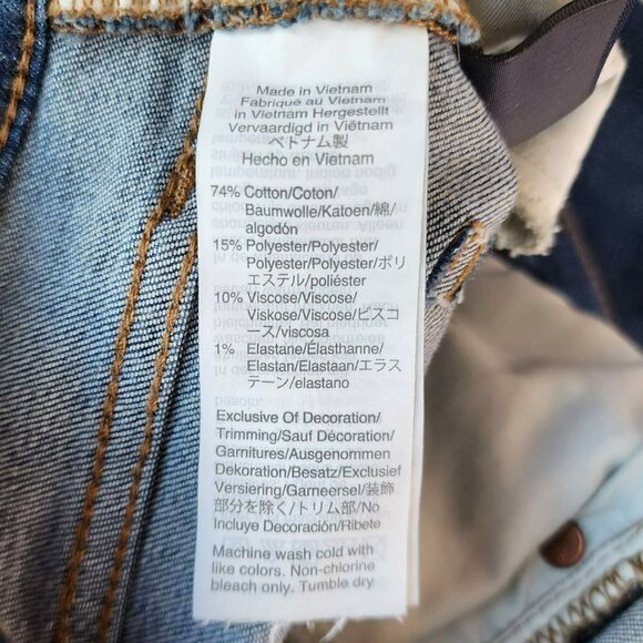 Madewell 9" High-Rise Skinny Distressed Denim Jeans Womens 25 - Picture 7 of 9